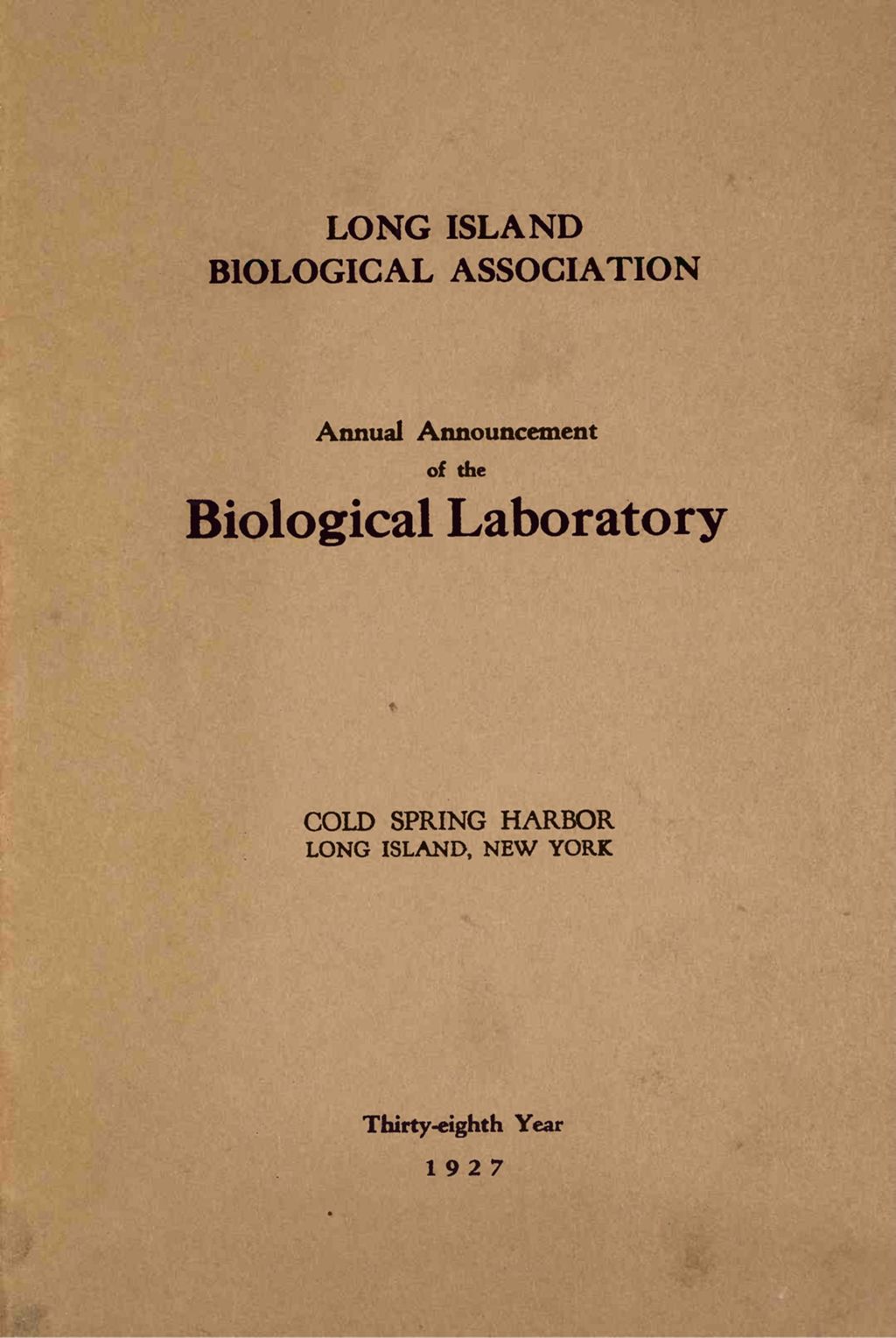 Miniature of LIBA_Announce_1927