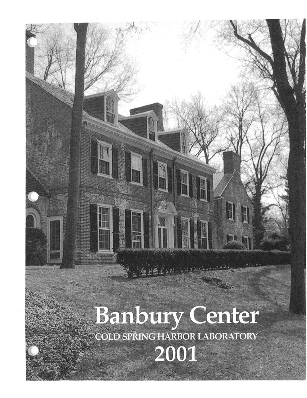 Miniature of Banbury_Annual_Report_2001