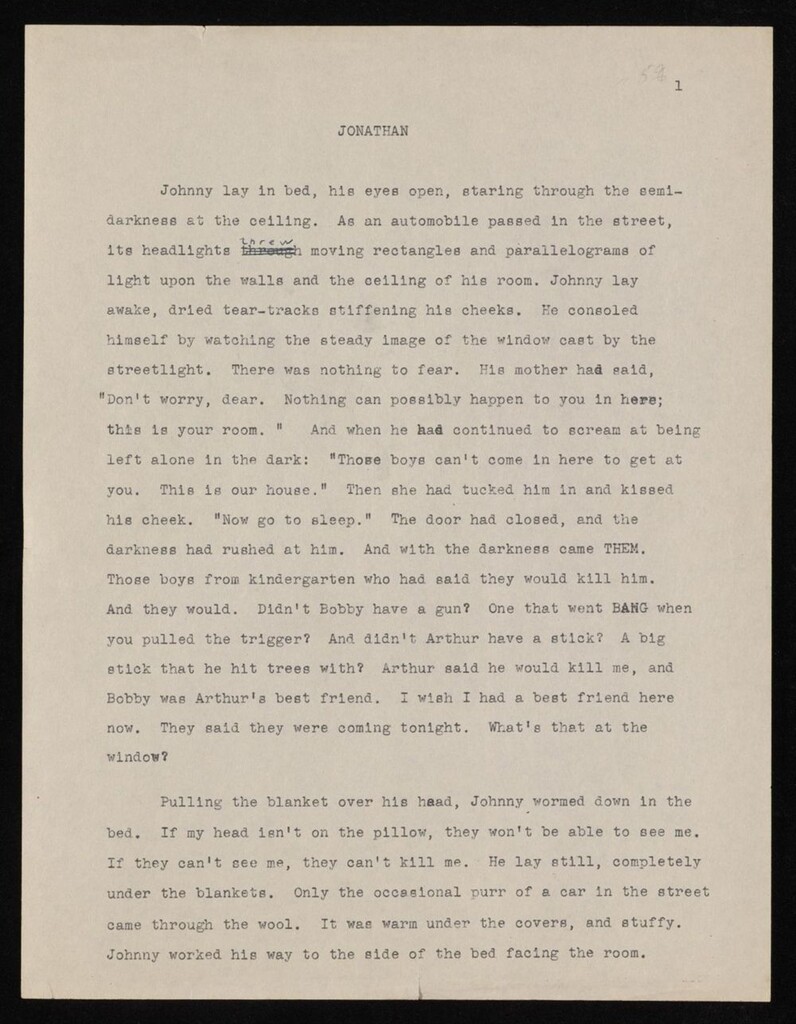 Miniature of Series I: Coursework, 1948 - 1957