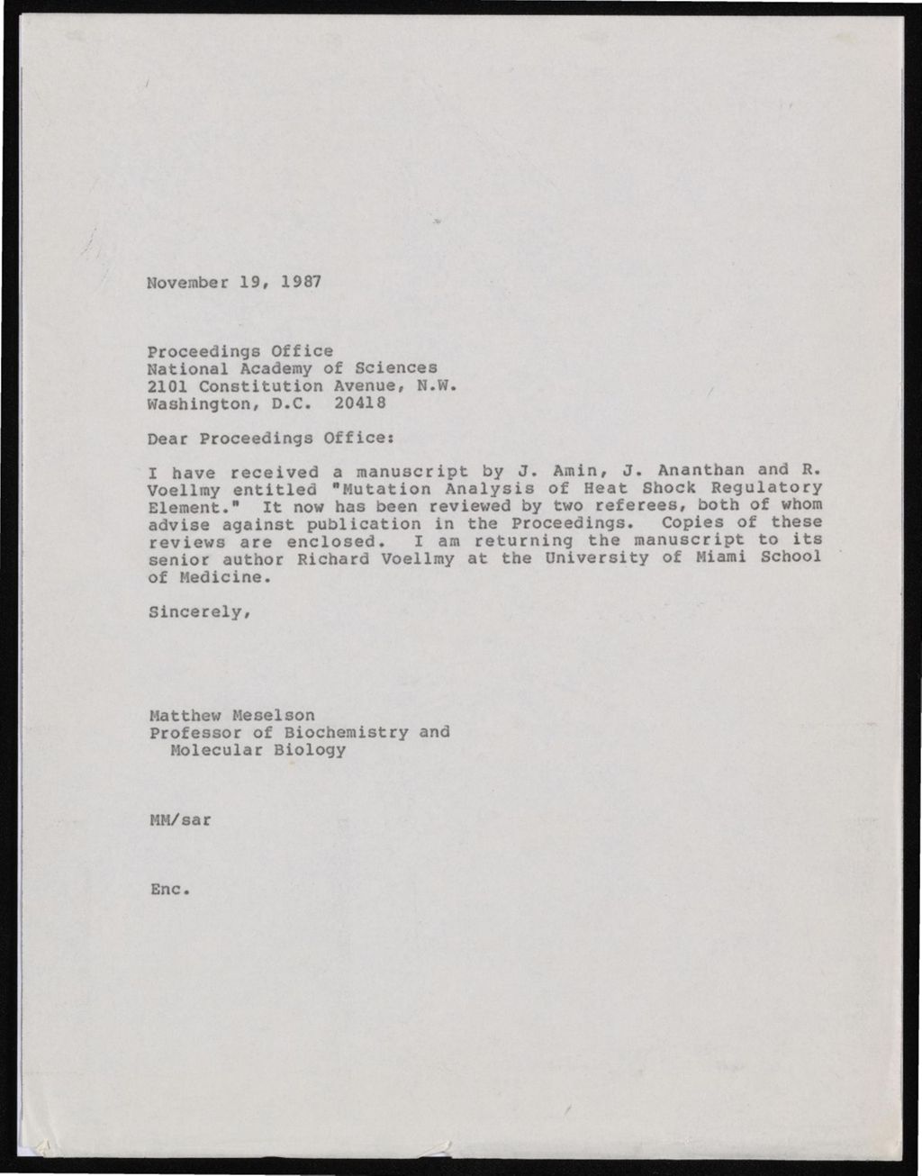 Miniature of Voellmy, Richard, 1982 - 1987
