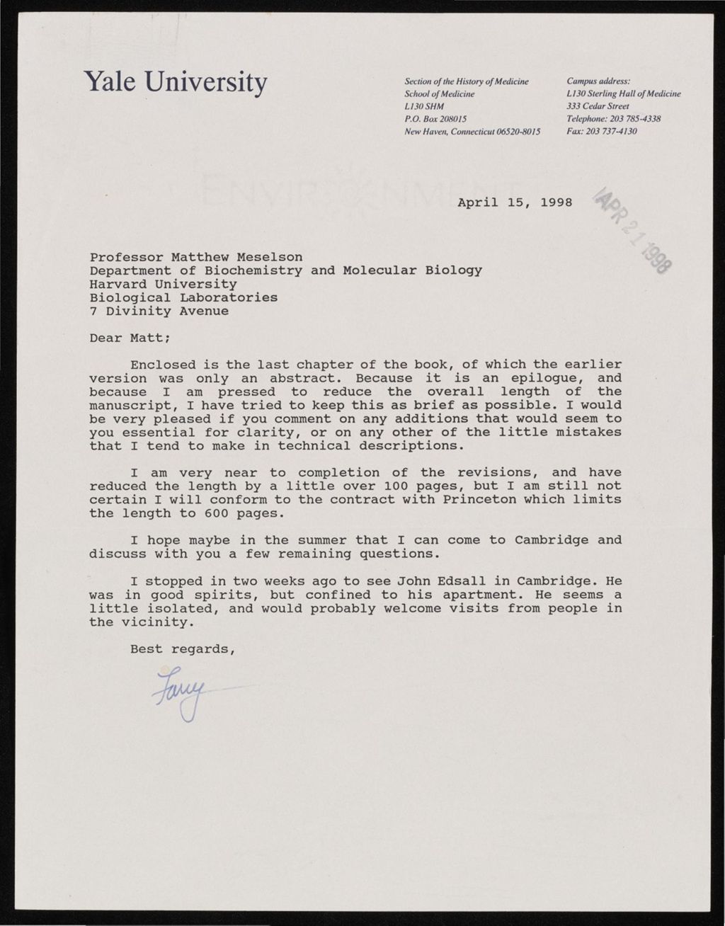 Miniature of Correspondence (3 of 3), 1987 - 2002