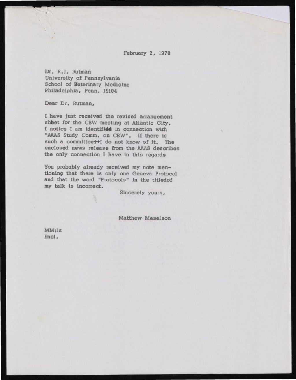 Miniature of February 1970